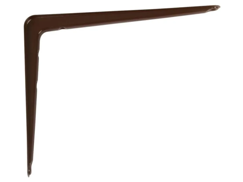 SHELF BRACKET 250x300mm BROWN