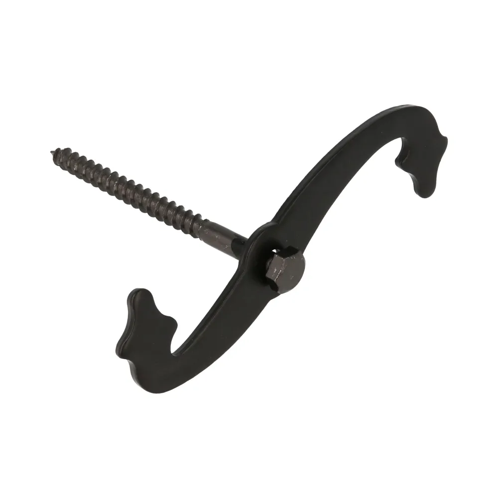 SHUTTER RETAINER 105 x 131mm BLACK