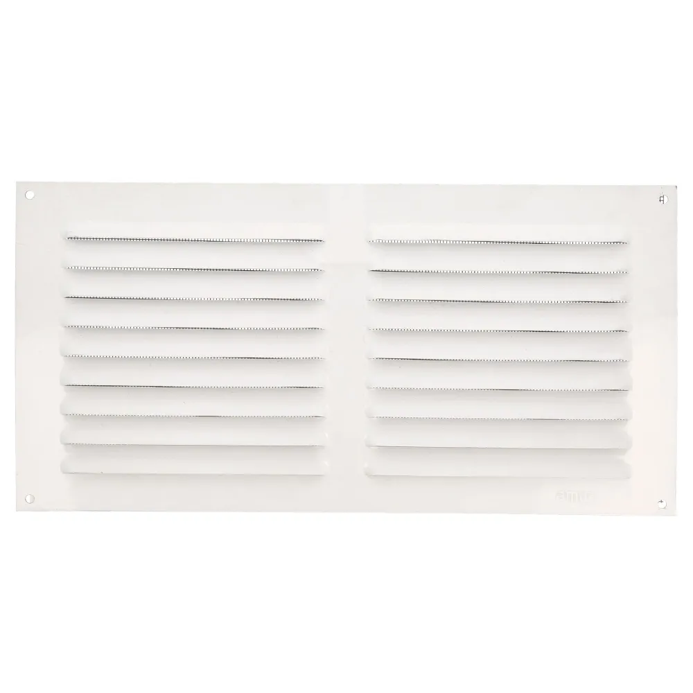 ALUMINIUM VENTILATION WITH NET 150x300mm WHITE