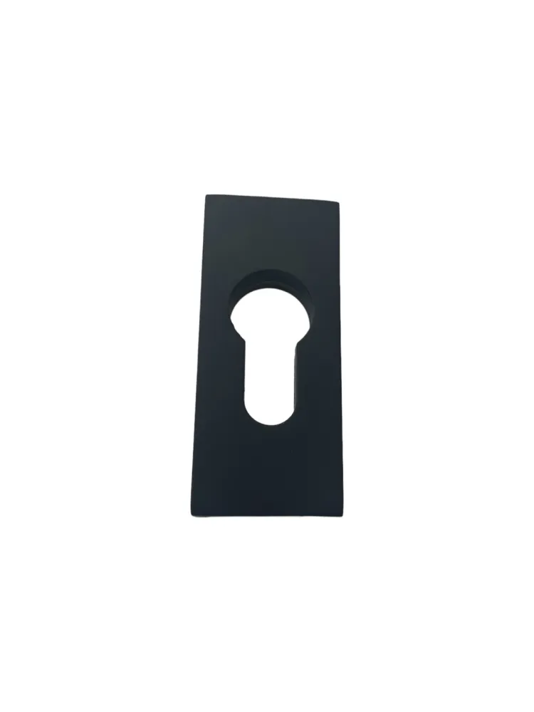 SECURITY ESCUTCHEON 70X32X9mm BLACK