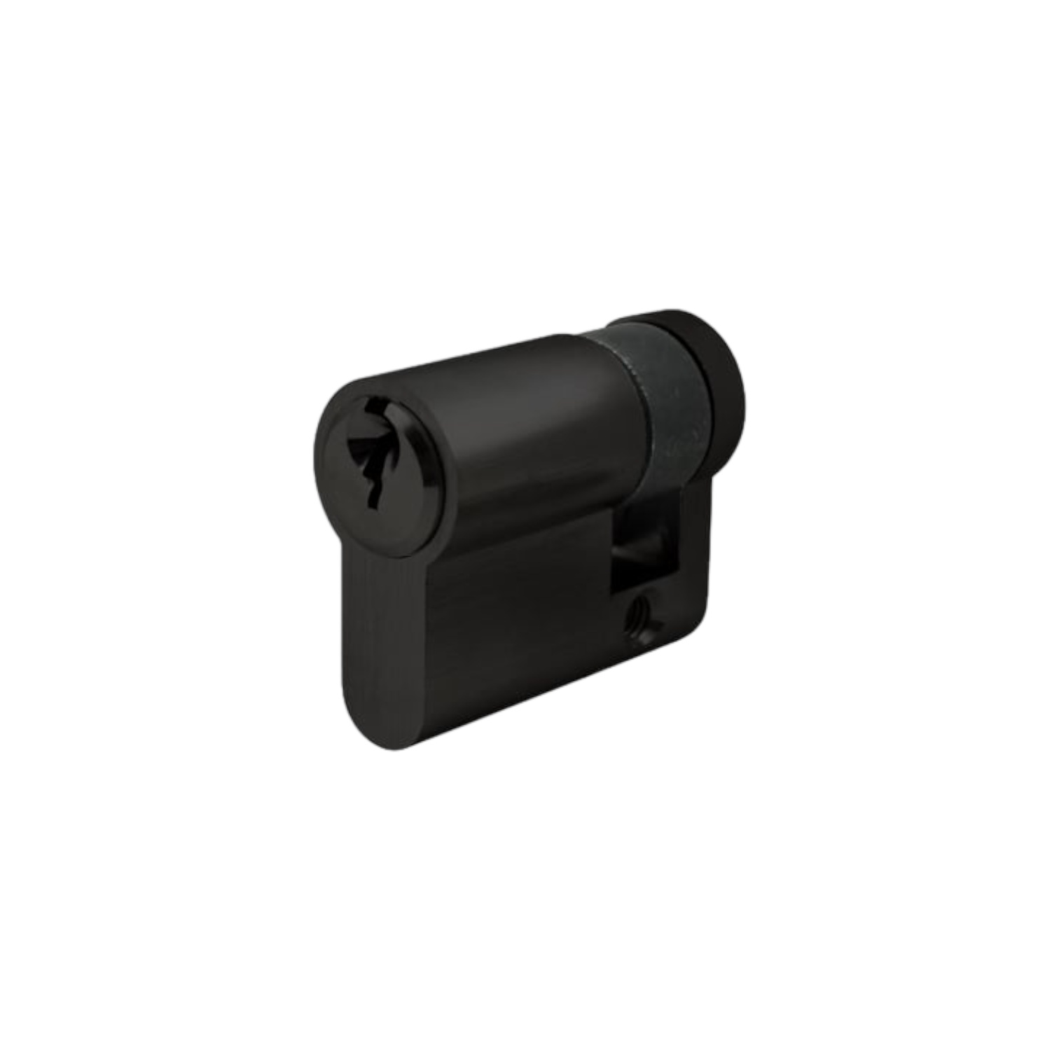 HALF CYLINDER 35-10 KEY ALIKE BLACK
