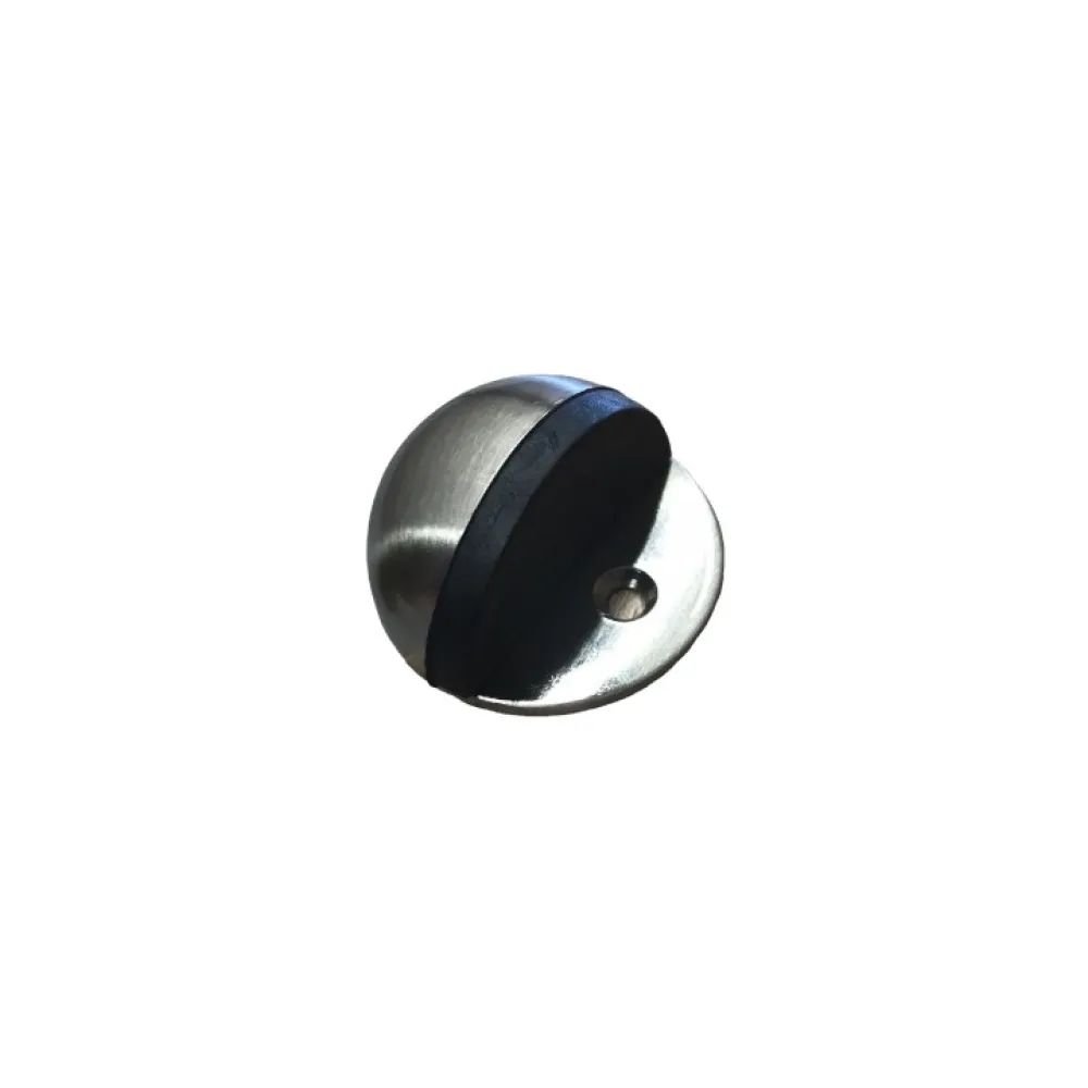 DOMED FLOOR MOUNTED DOOR STOP art.: 9925B MAT NICKEL