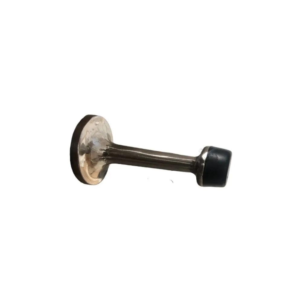 WALL MOUNTED DOOR STOP WITH RUBBER art.: 9927 MAT NICKEL