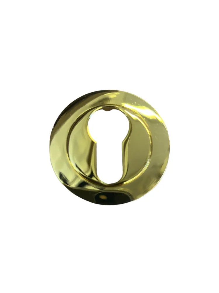 CYLINDER ESCUTCHEON 50mm GOLD