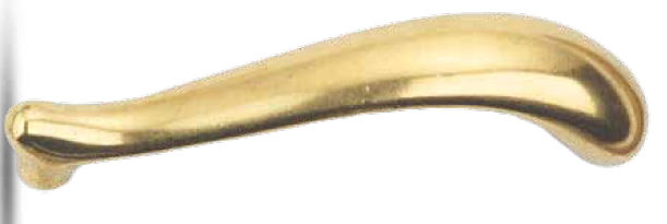 CABINET HANDLE art.: Μ1253 96mm BRASS