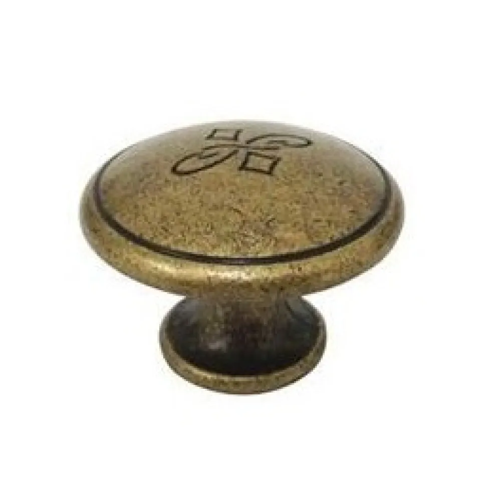 CABINET KNOB art.:24130 BRASS