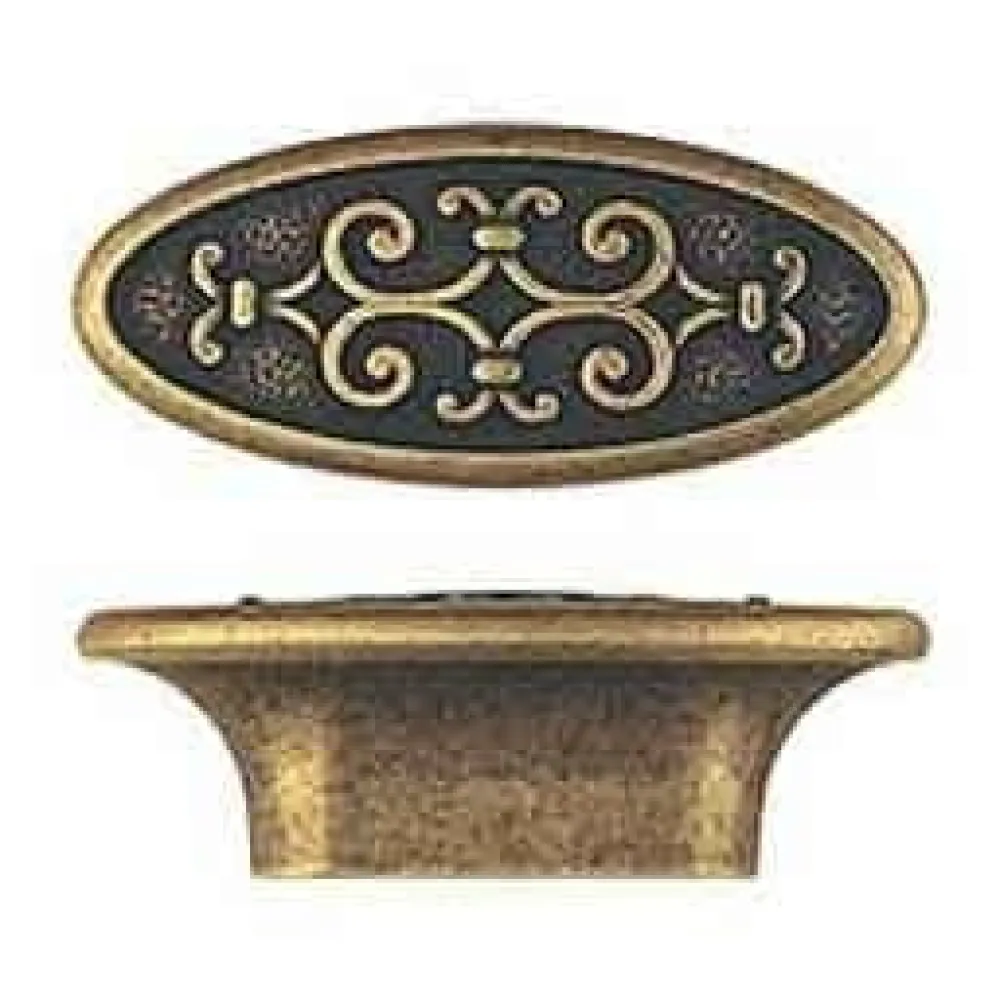 CABINET HANDLE art.:24134 32mm BRASS
