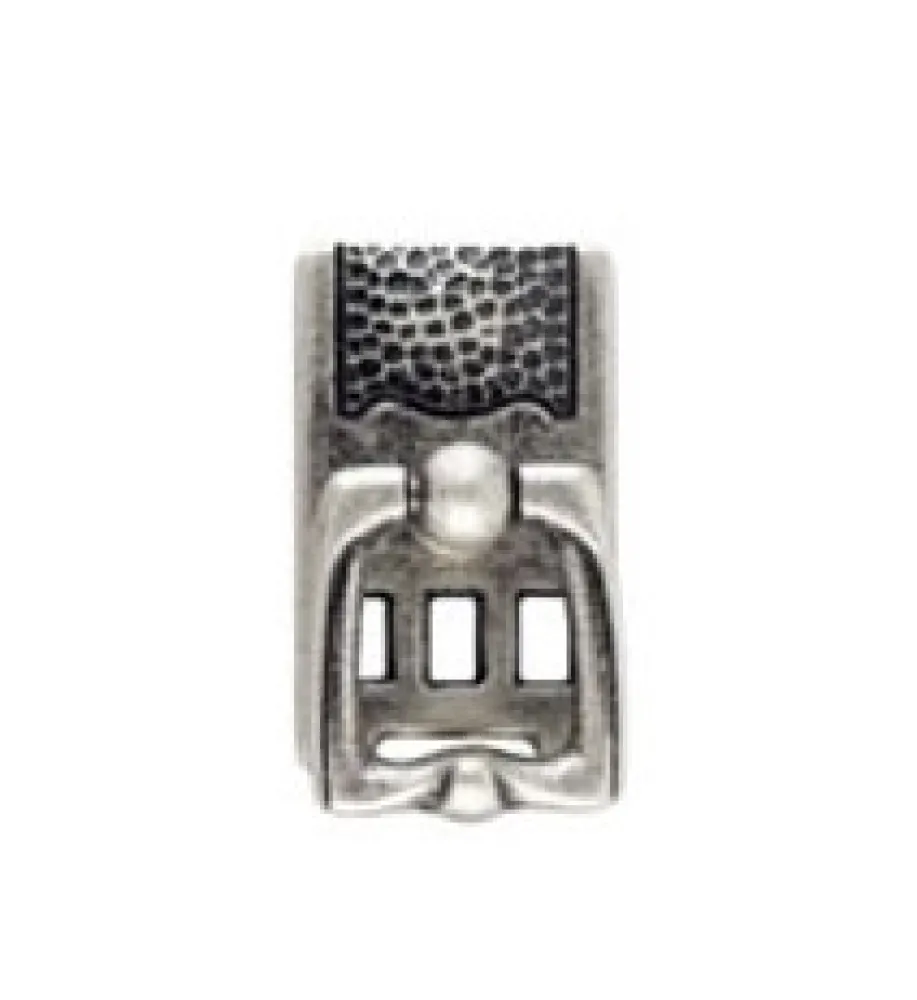 CABINET KNOB art.:12446 ANTIQUE SILVER
