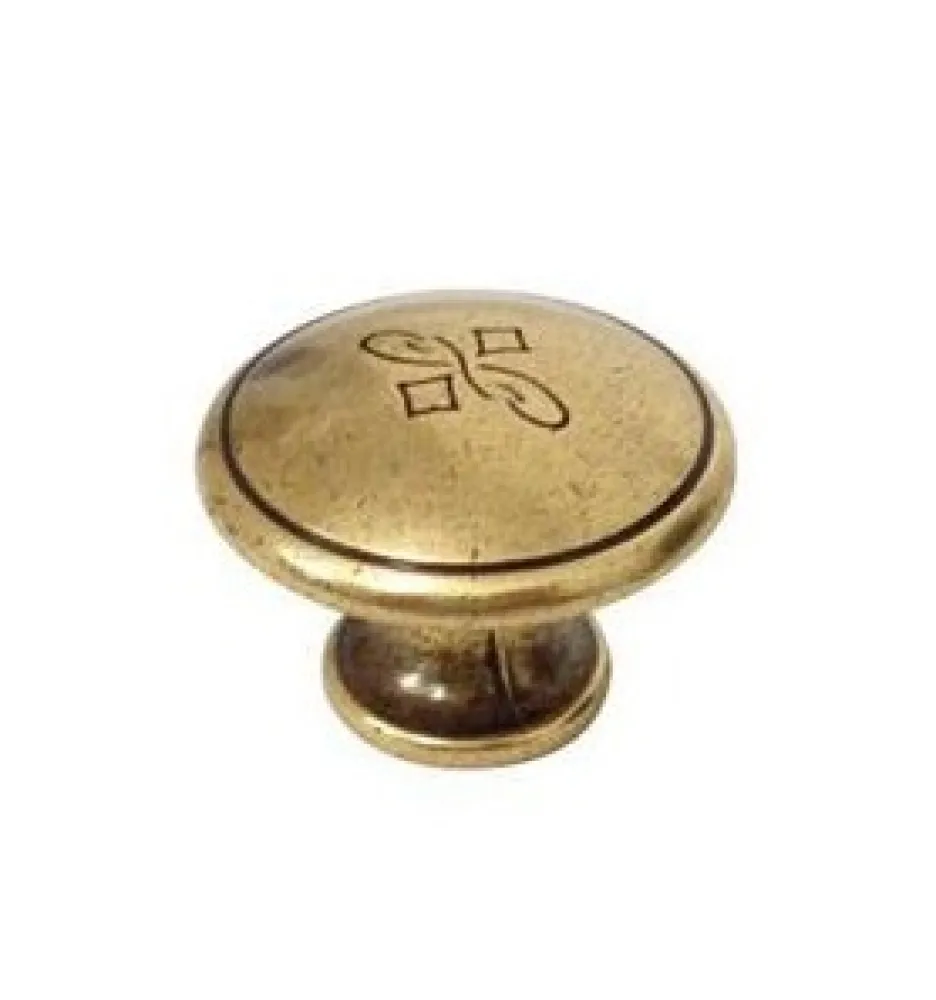 CABINET HANDLE art.:24130 ANTIQUE GOLD