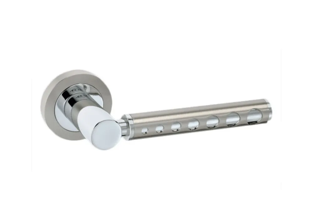 DOOR HANDLE art.: No81 CHROME / MAT NICKEL