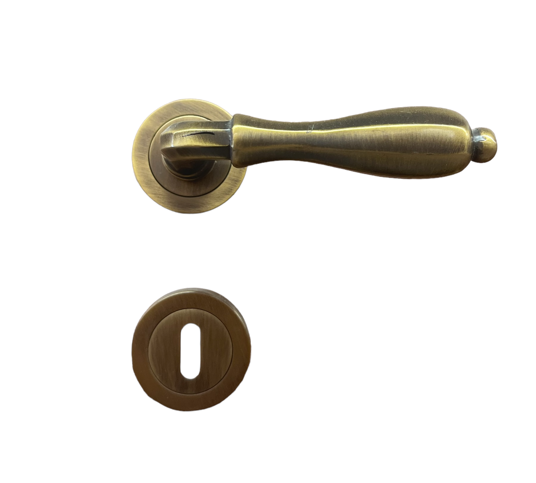 DOOR HANDLE COBA art.: 2750-P BRASS MAT
