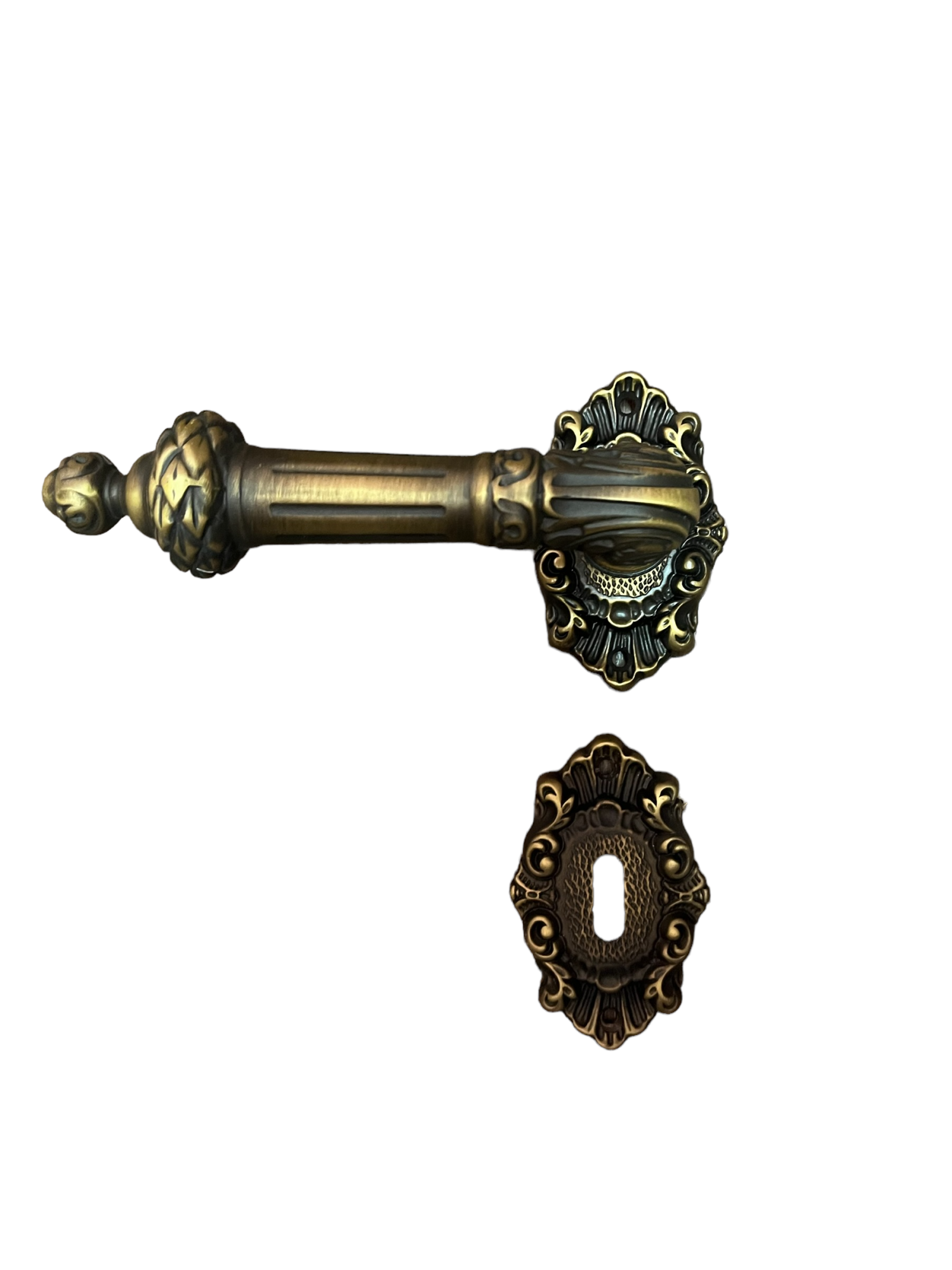 DOOR HANDLE COBA art.: 630-SG BRASS MAT