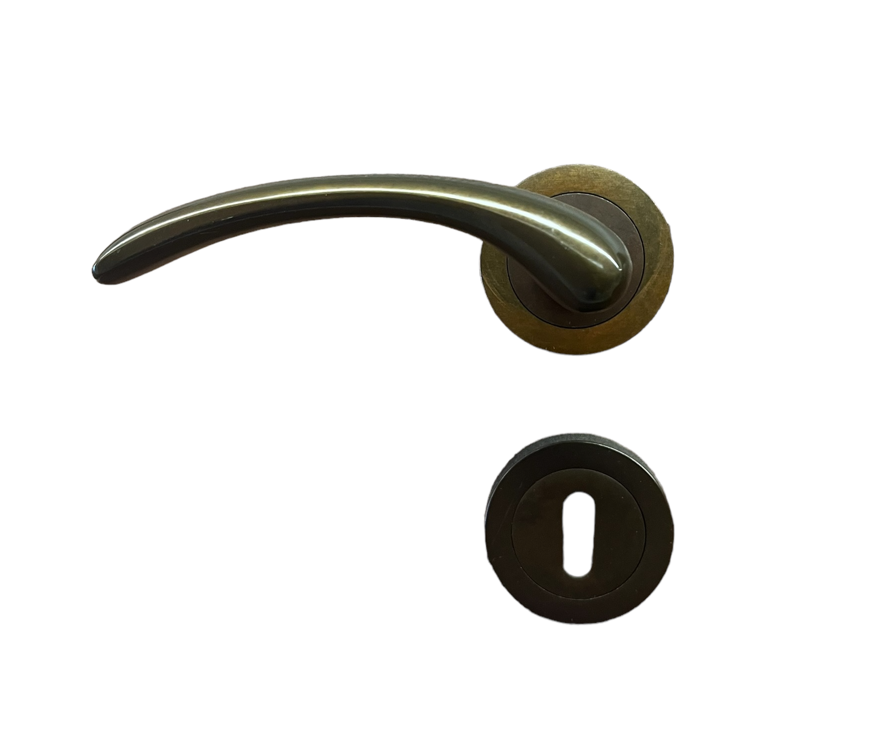 DOOR HANDLE COBA art.: 980-P TOBACCO (ANTIQUE BRASS)