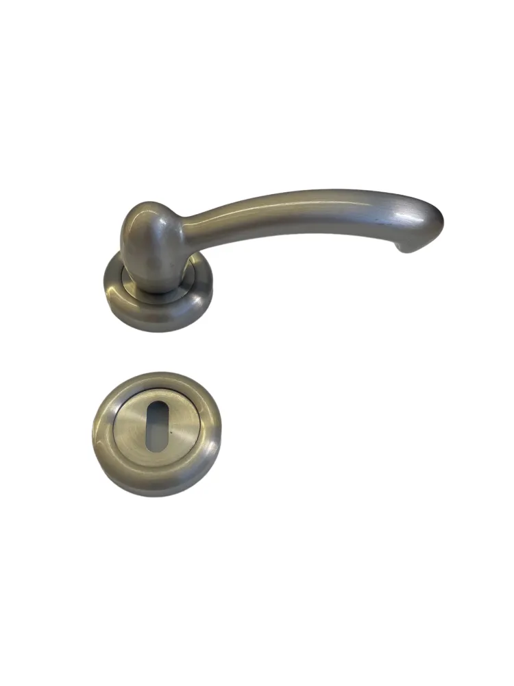 DOOR HANDLE FUTURA NICKEL MAT
