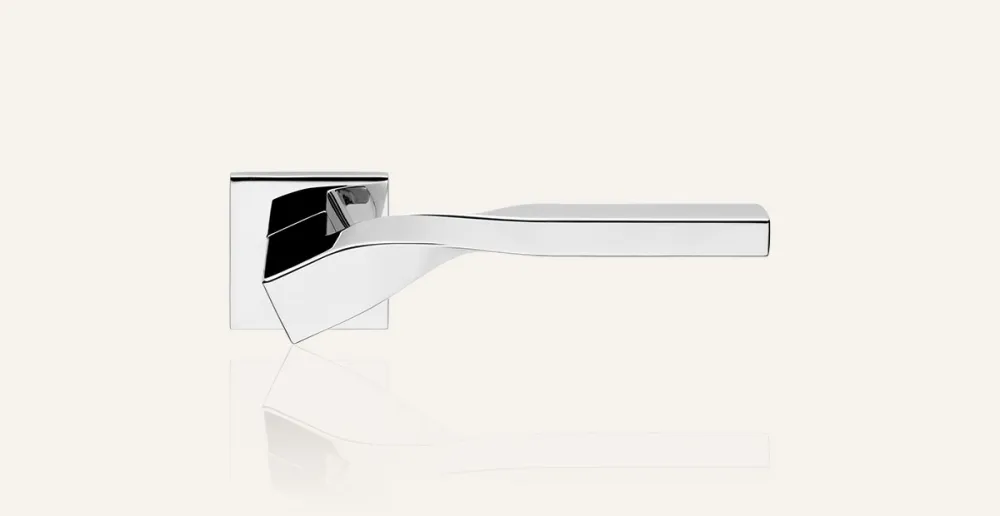 DOOR HANDLE - TWIST - CHROME