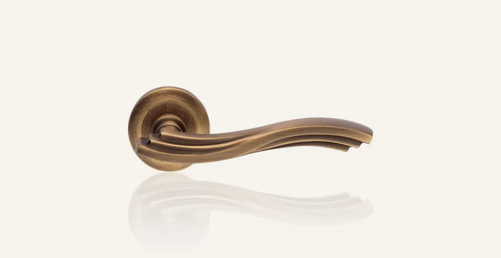 DOOR HANDLE - MARINA - BRASS MAT