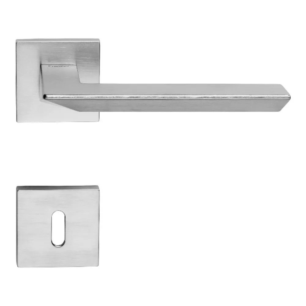 DOOR HANDLE - TRIO - CROMO MAT