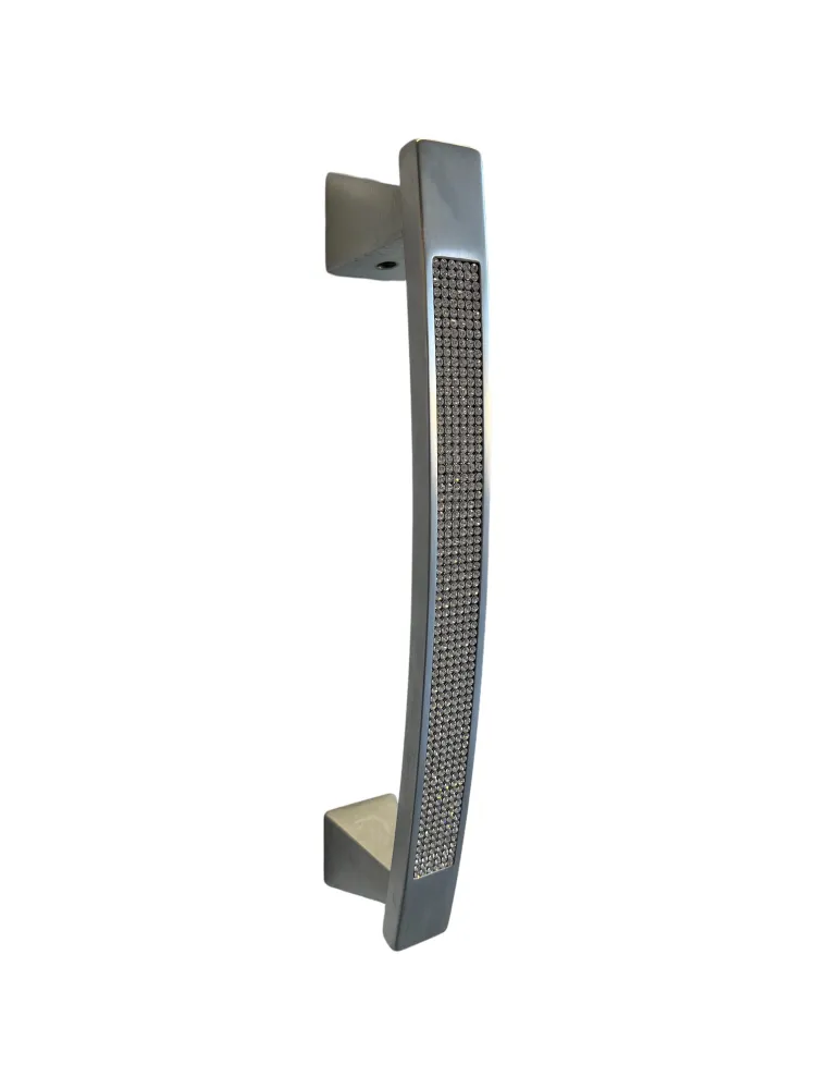 PULL HANDLE – PROFILO MESH - CROMO MAT / with Swarovski® crystals