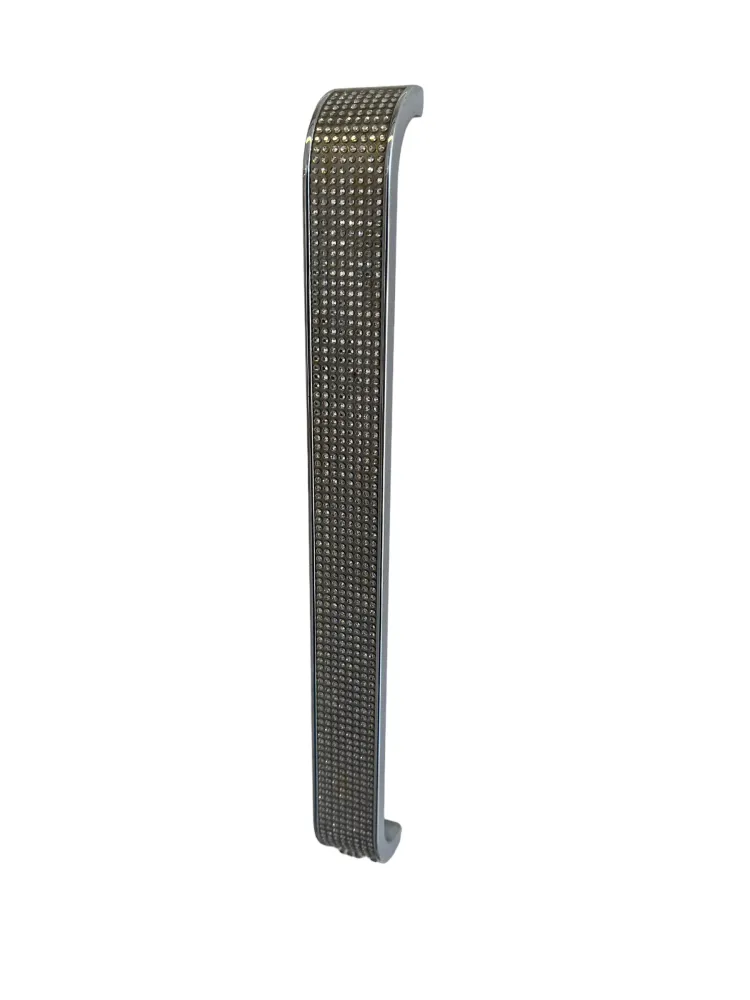 CABINET HANDLE art.: 12577 256mm CHROME  / with Swarovski® crystals