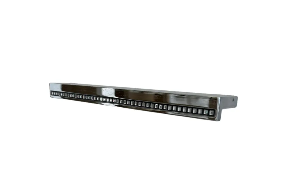 CABINET HANDLE art.: 12790 160/192mm CHROME  / with Swarovski® crystals