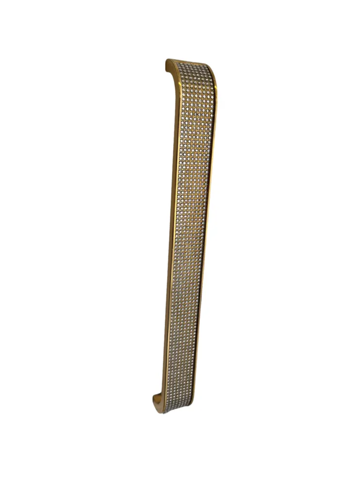 CABINET HANDLE art.: 12577 256mm GOLD  / with Swarovski® crystals