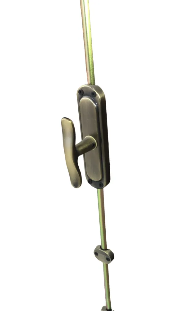 WINDOW RIM HANDLE c/w BAR BRASS