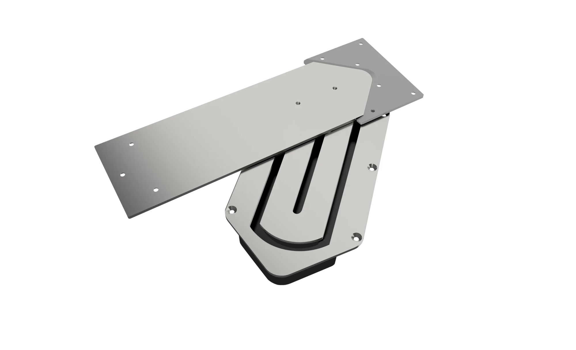 CM4070 - moving and rotation of a desk or table on top of a furniture part