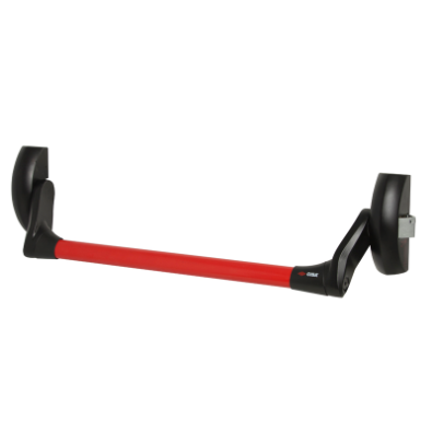FAST PUSH ONE LOCKING POINT - BLACK/RED (COMPLETE SET)