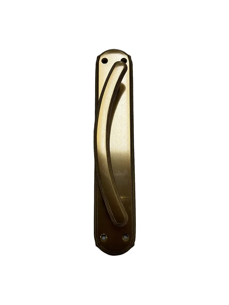 PULL HANDLE ON PLATE art.: 311 GOLD MAT