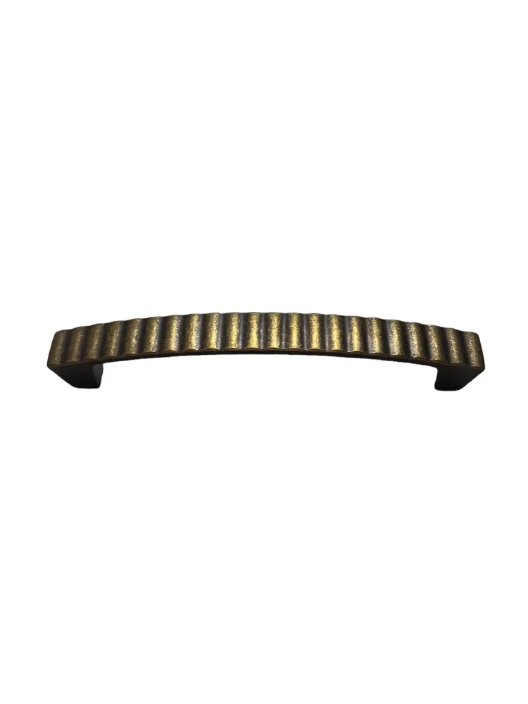 CABINET HANDLE art.: 2.296 128mm MAT BRASS