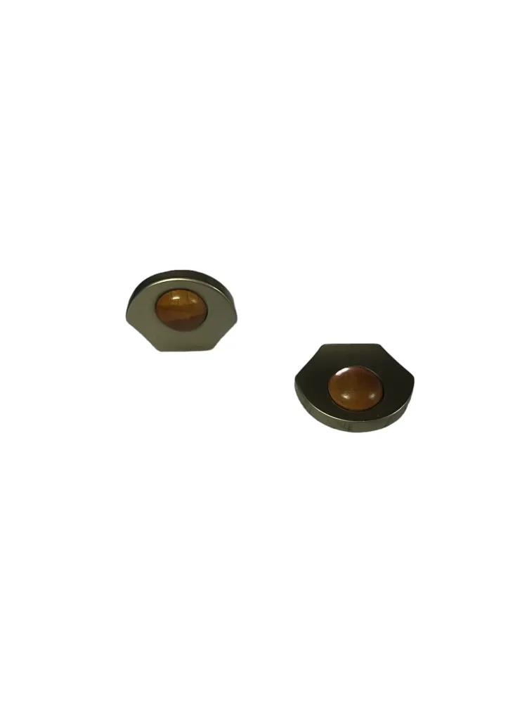 CABINET KNOB art.: 2.287 WOOD/MAT NICKEL