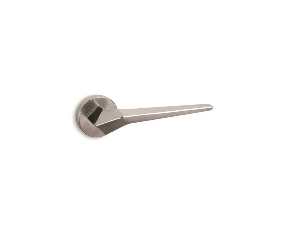 DOOR HANDLE set CONVEX art.: 2405ROR MAT NICKEL