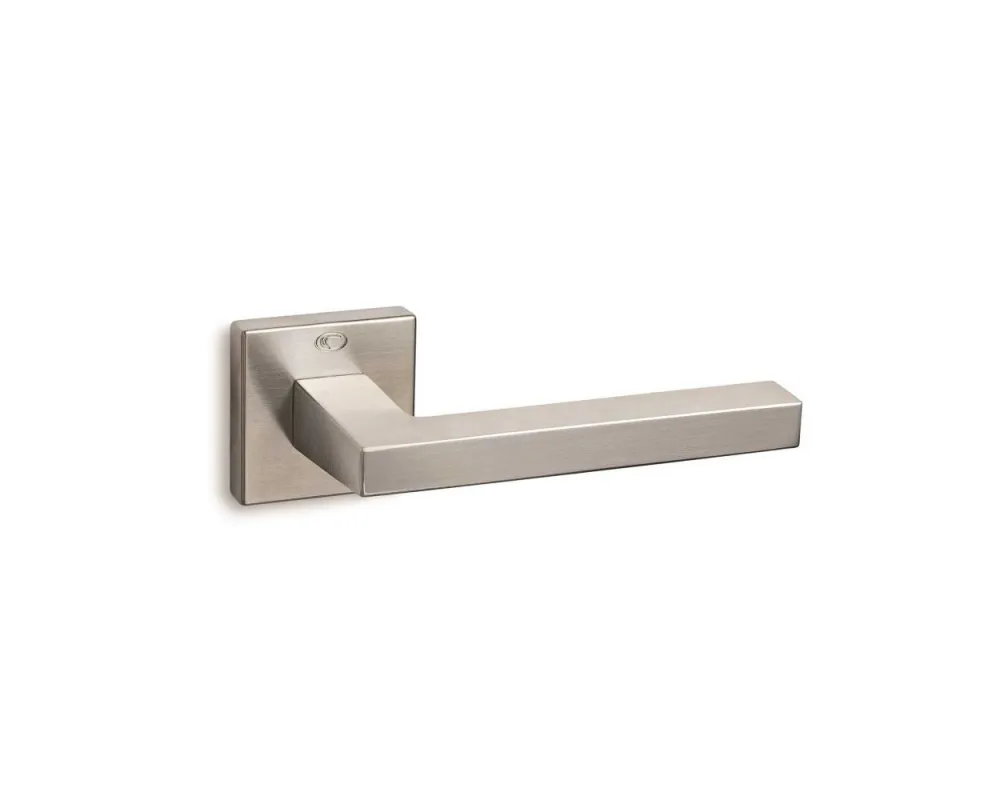 DOOR HANDLE set CONVEX art.: 865 with INDICATOR MAT NICKEL