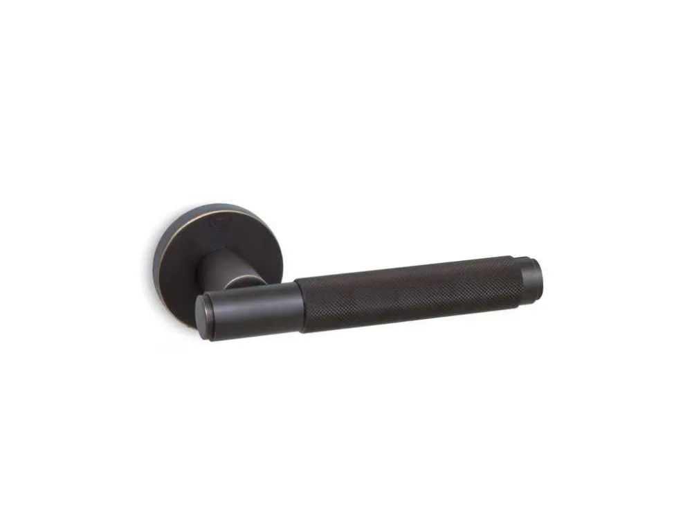 DOOR HANDLE set CONVEX art.: 1745 KANELAZ MAT BRONZE