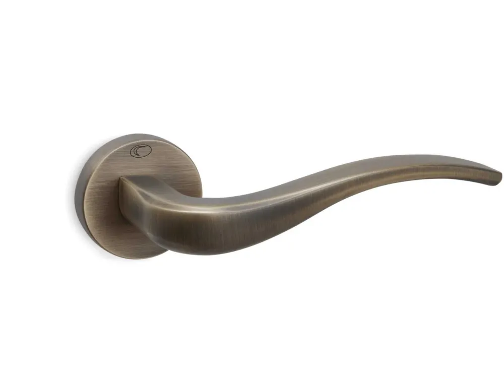 DOOR HANDLE set CONVEX art.: 1625 ANTIQUE MAT