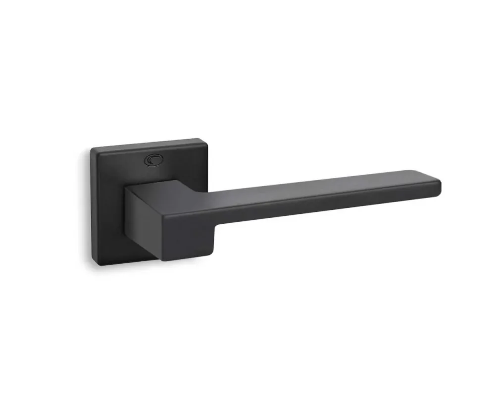 DOOR HANDLE set CONVEX art.: 1535 MAT BLACK