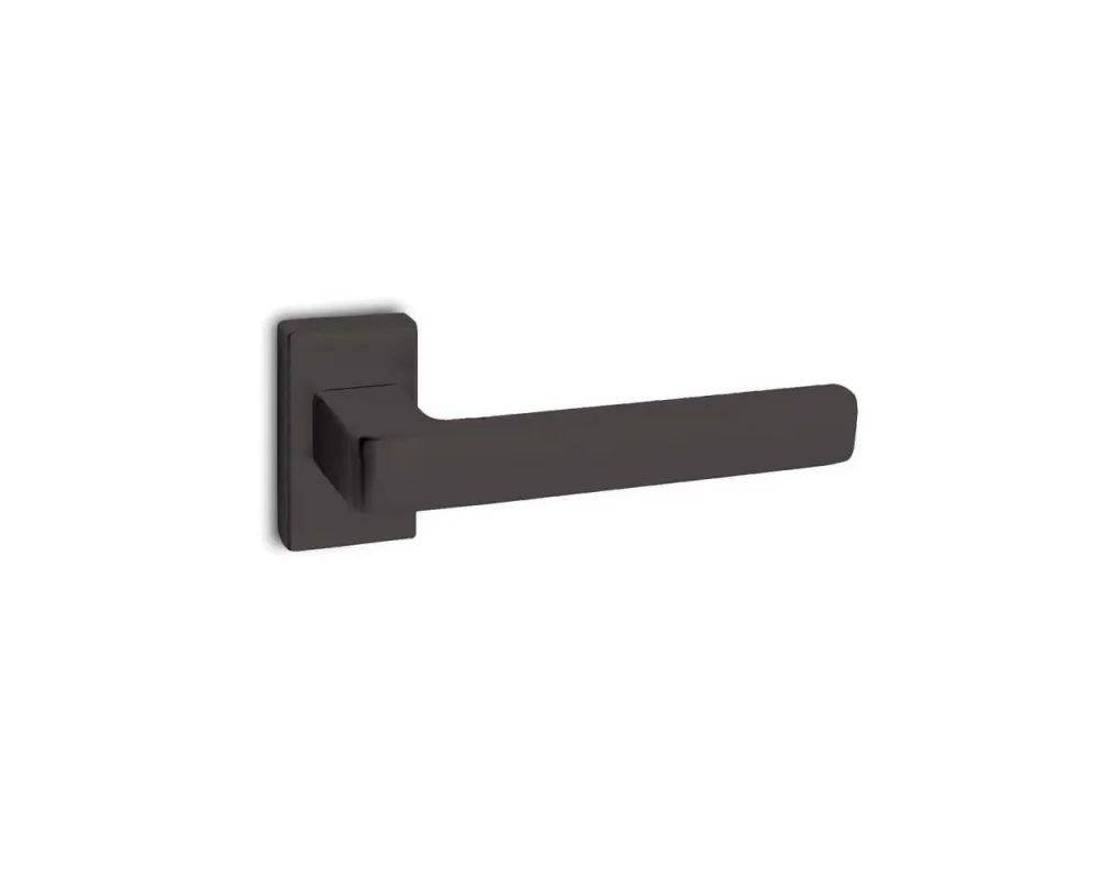 HANDLE ON NARROW ROSE art.: 1605RVY - MAT BLACK - RIGHT