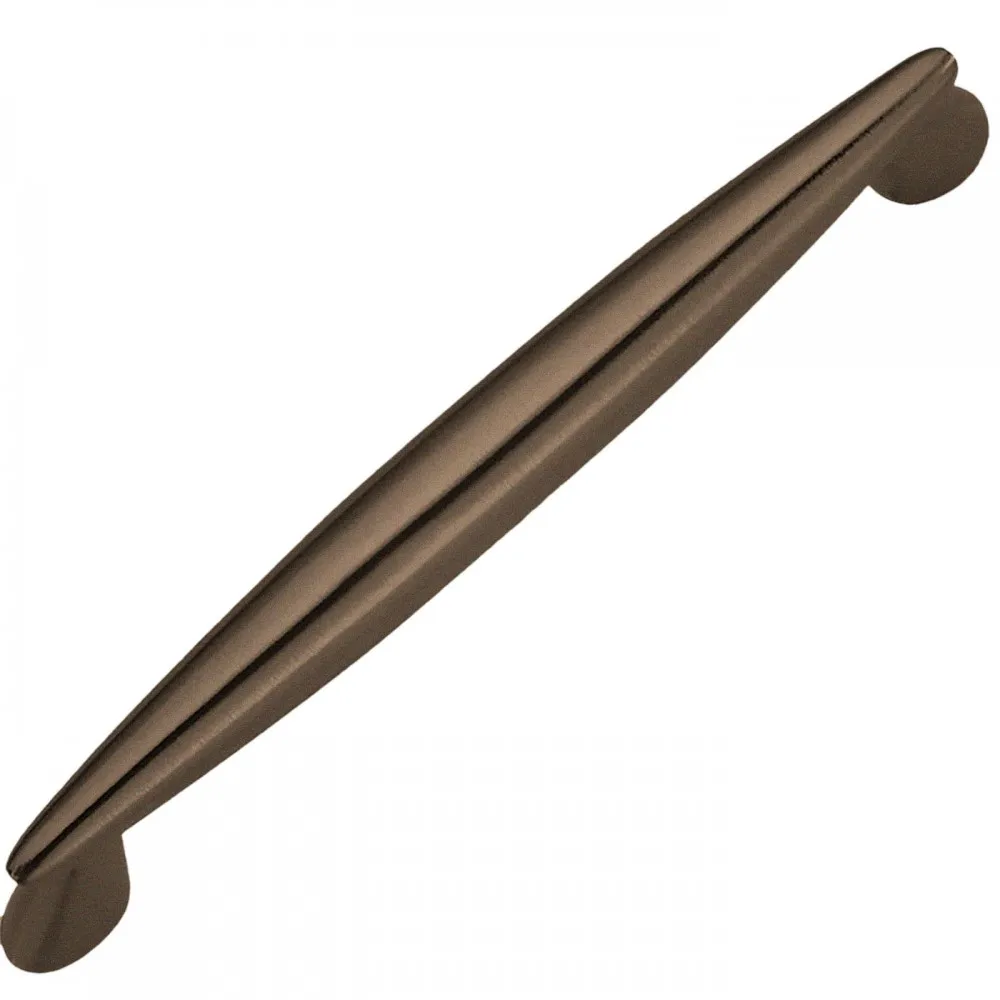 PULL HANDLE CONVEX art.: 185P D210mm-L240mm BRASS MAT