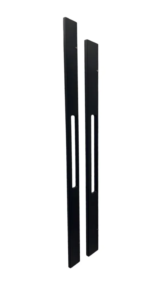 PULL HANDLE CONVEX art.: 1317P L=1000mm MAT BLACK