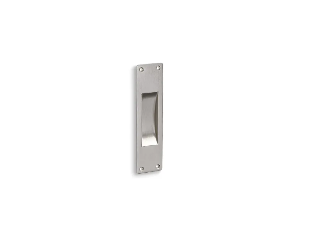 RECESSED SLIDING DOOR HANDLE art.: 155PS MAT NICKEL