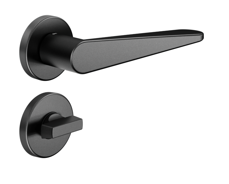 DOOR HANDLE IKI with WC INDICATOR ANTHRACITE