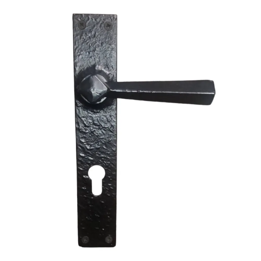 DOOR HANDLE on PLATE art.: G0550C (YALE) BLACK