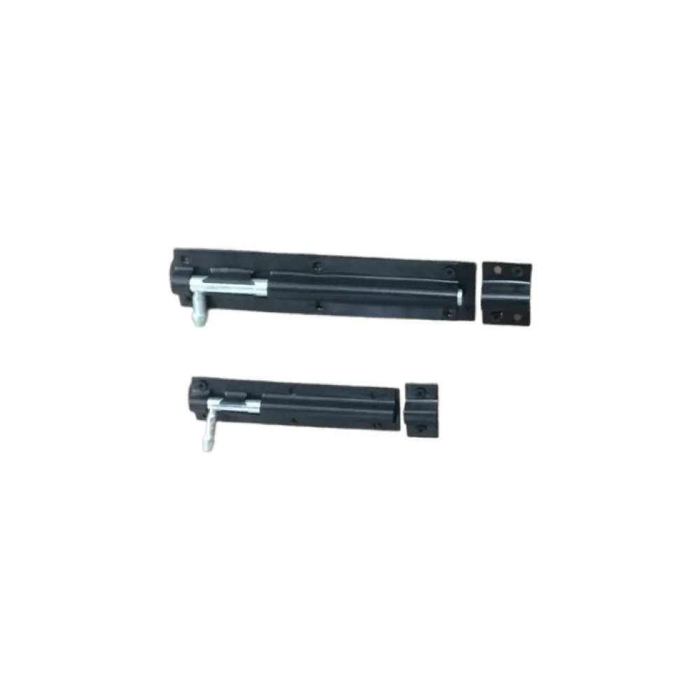 TOWER BOLT 160X38mm BLACK