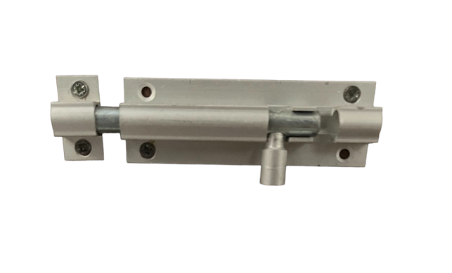 ALUMINIUM BARREL BOLT 75X25mm SATIN ALU
