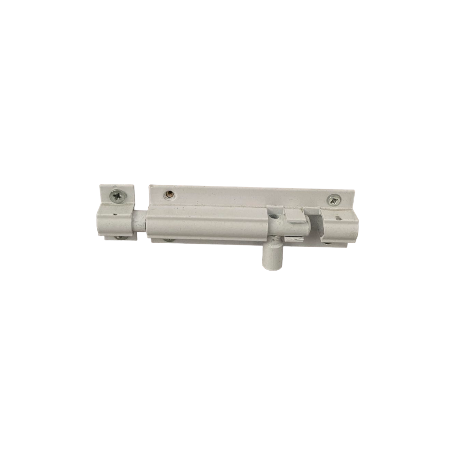 ALUMINIUM BARREL BOLT 75X25mm WHITE