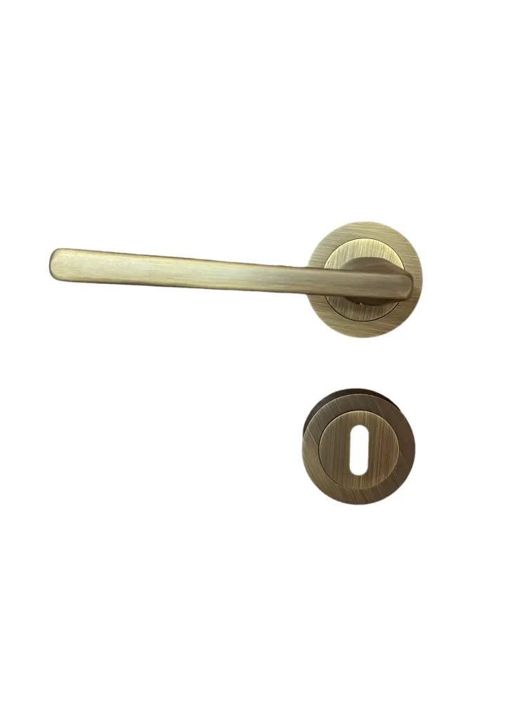 DOOR HANDLE art.: BELLARIA BRASS MAT