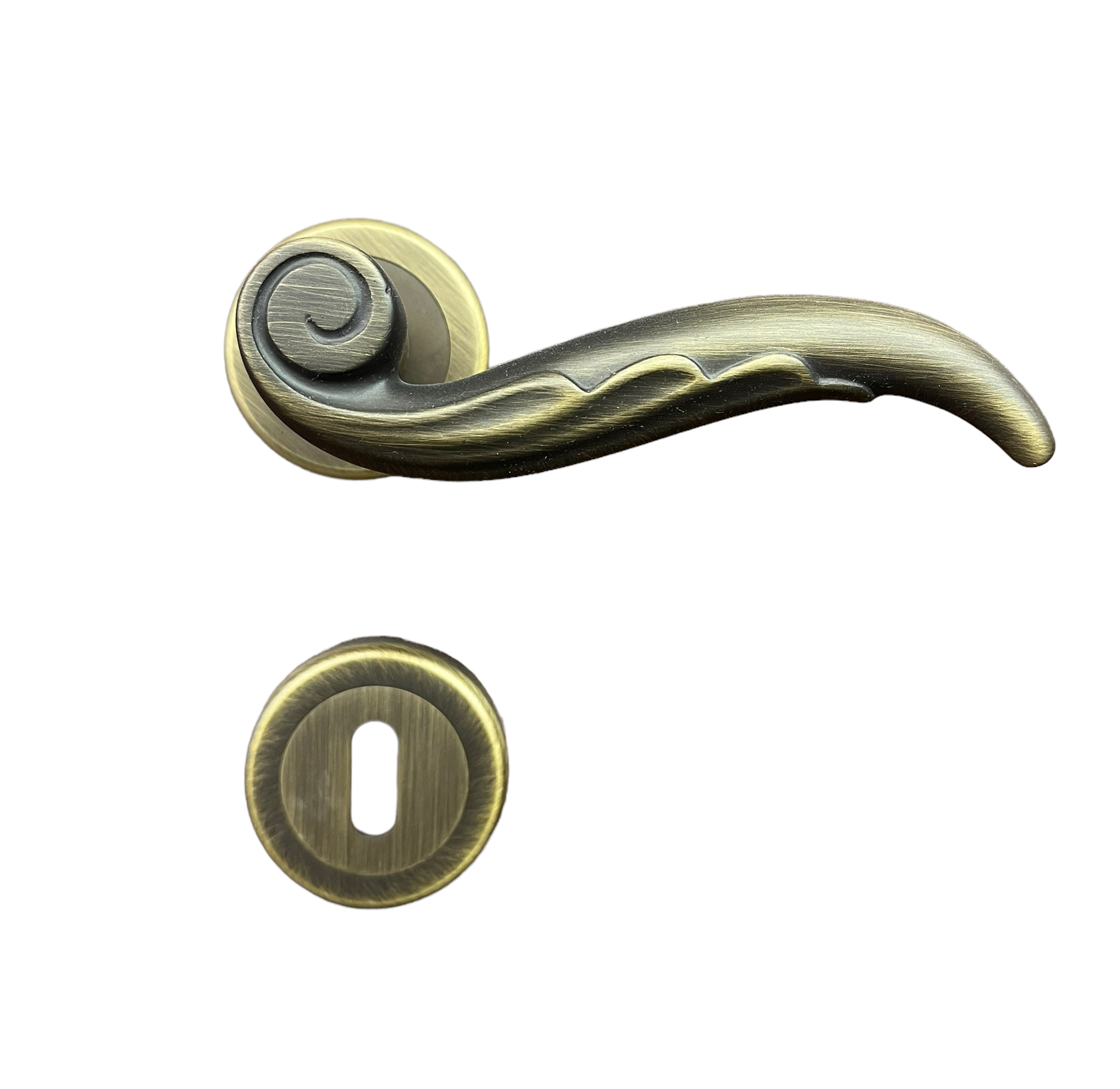 DOOR HANDLE art.: COMO BRASS MAT