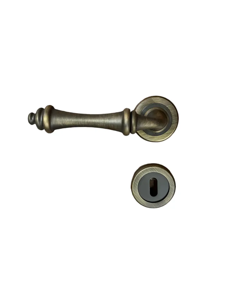 DOOR HANDLE art.: GARDA BRASS MAT