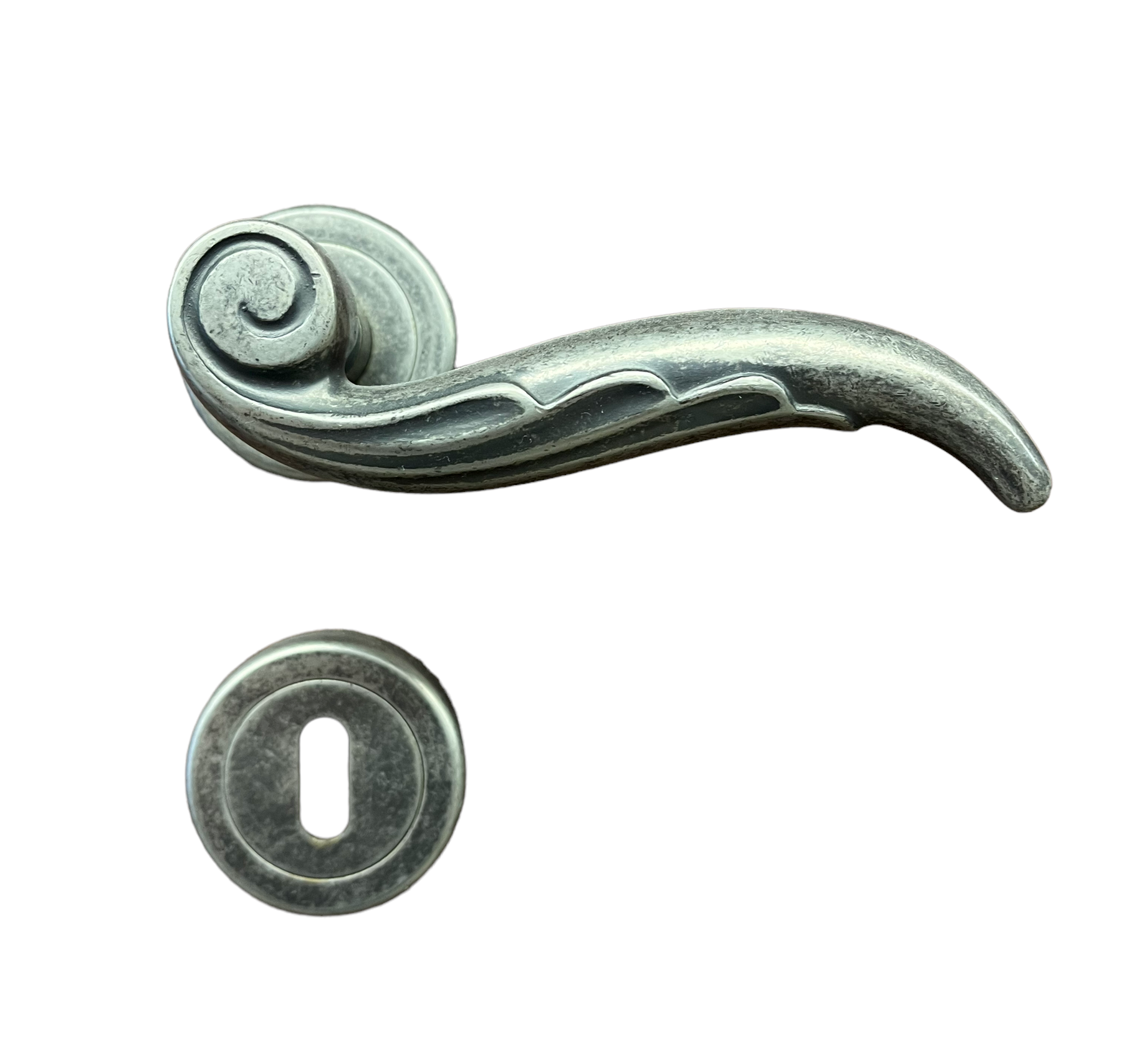 DOOR HANDLE art.: COMO ANTIQUE SILVER