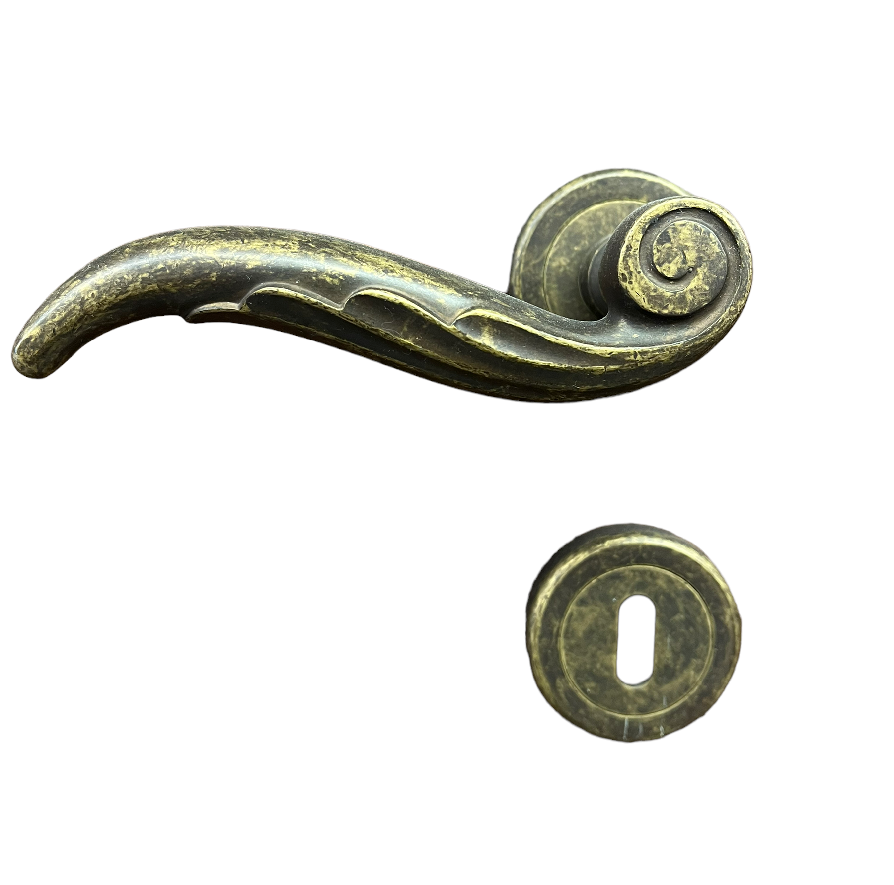 DOOR HANDLE art.: COMO ANTIQUE  BRASS